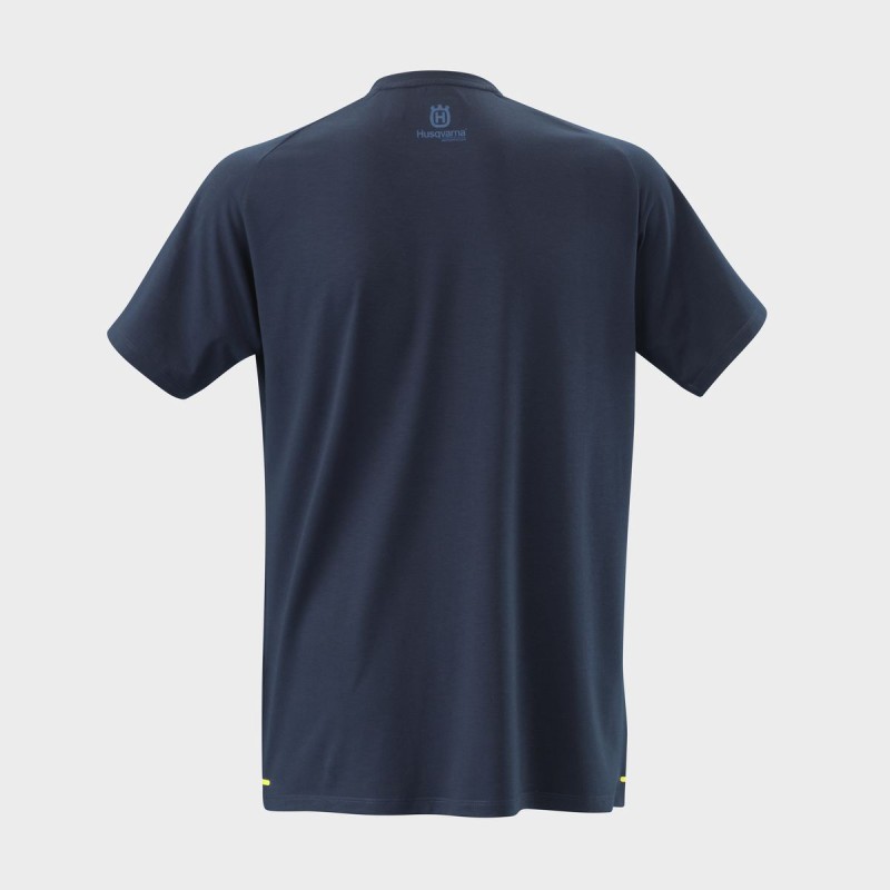 T-SHIRT HOMME HUSQVARNA "Remote Tee" Bleu