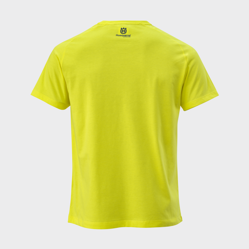 T-SHIRT HOMME HUSQVARNA "Origin Tee" Jaune