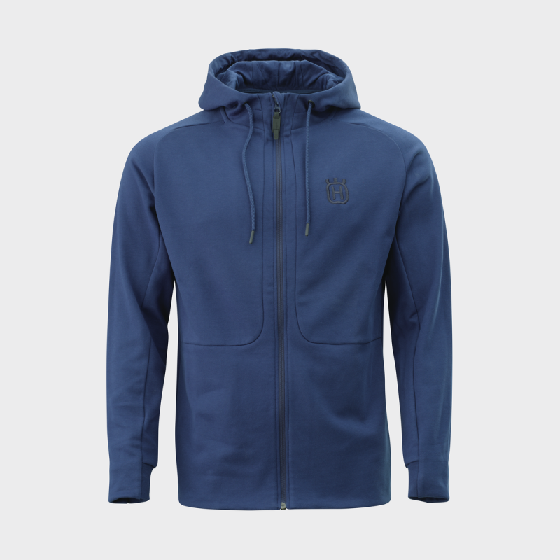 Sweat zippé à capuche Homme Husqvarna "Authentic Zip Hoodie"