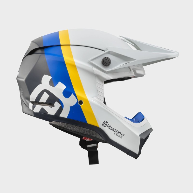 CASQUE MOTO ENDURO HUSQVARNA "Moto-10 Spherical Railed Helmet" By BELL©