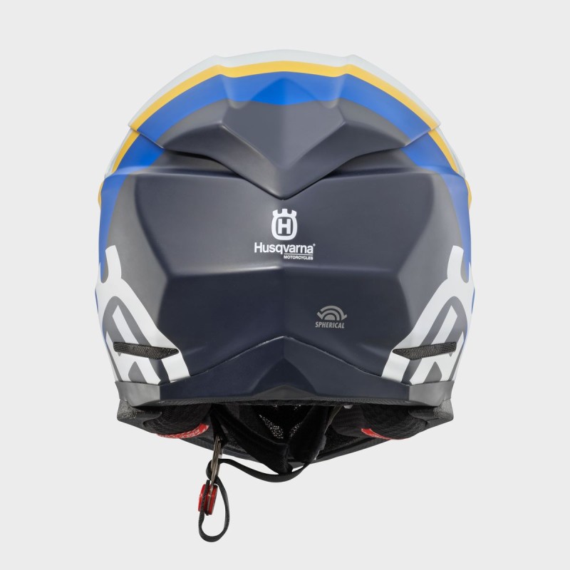 CASQUE MOTO ENDURO HUSQVARNA "Moto-10 Spherical Railed Helmet" By BELL©