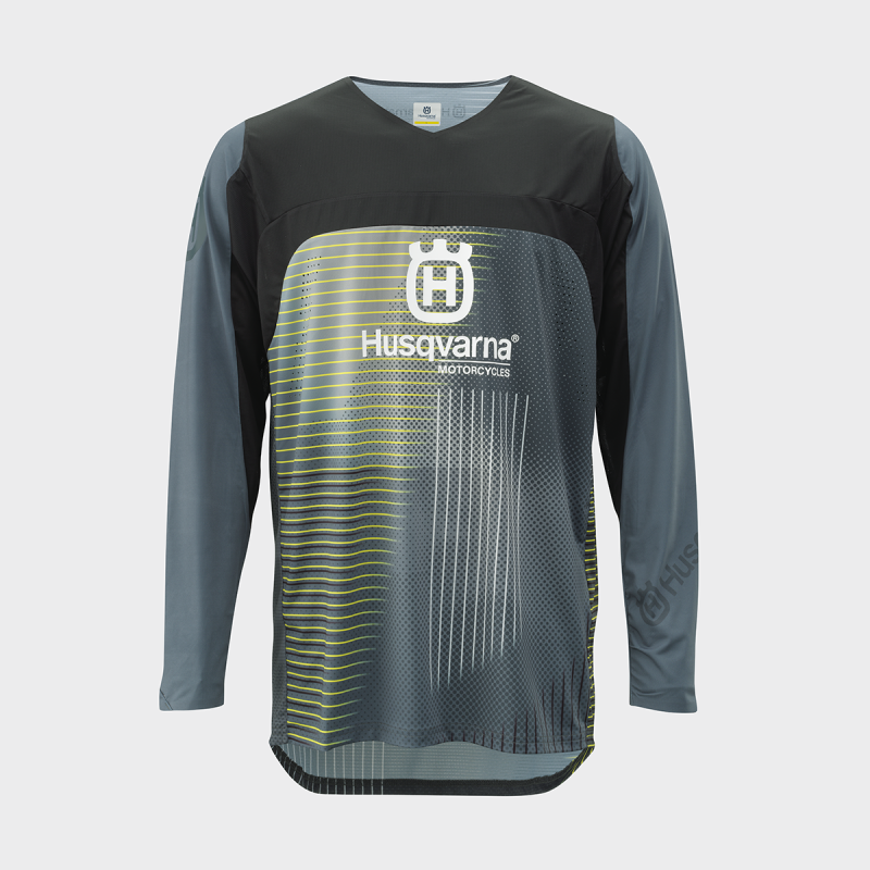 MAILLOT CROSS HUSQVARNA "Railed Jersey Grey" (2024)