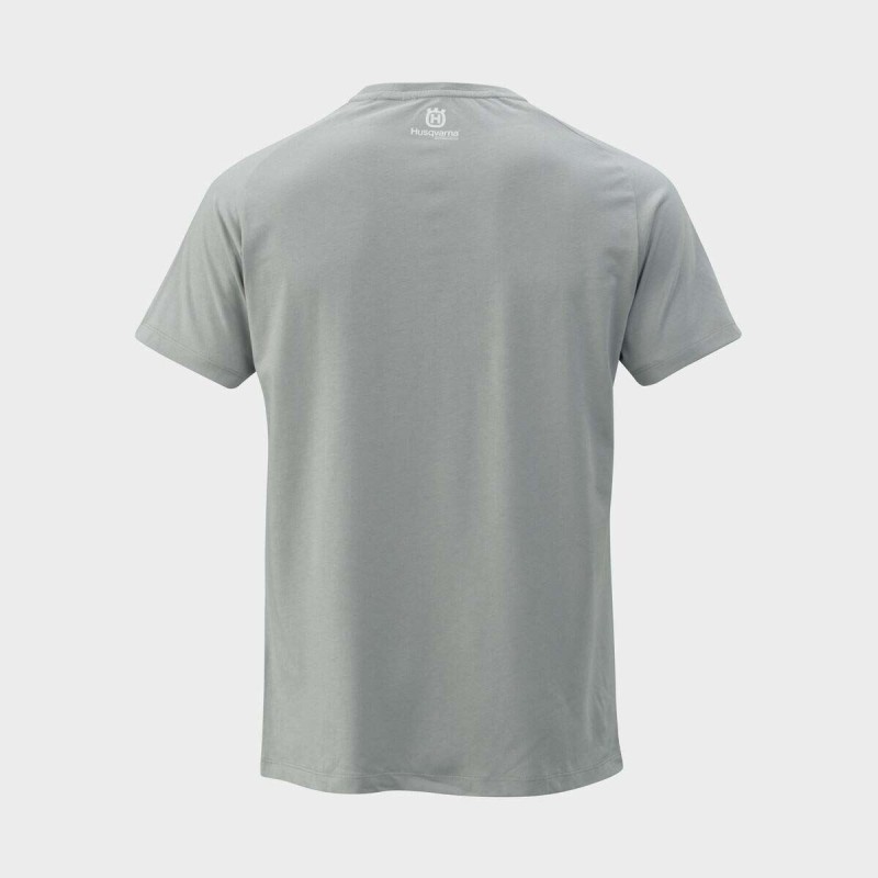 T-SHIRT HOMME HUSQVARNA "Origin Tee Light Grey"