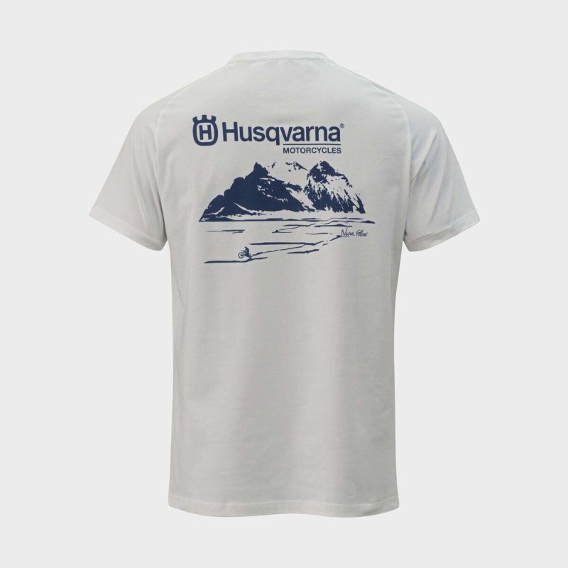 T-SHIRT HOMME HUSQVARNA "Never Follow Tee"