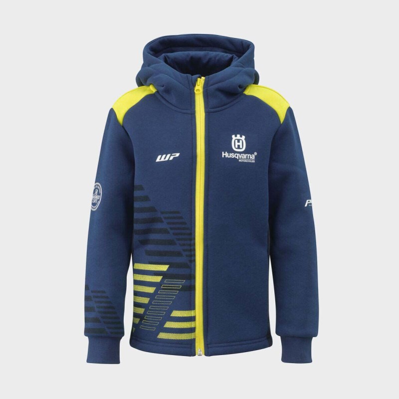 Sweat Enfant Husqvarna "Kids Team Zip Hoodie" (2024) 