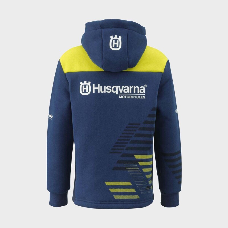 Sweat Enfant Husqvarna "Kids Team Zip Hoodie" (2024) 