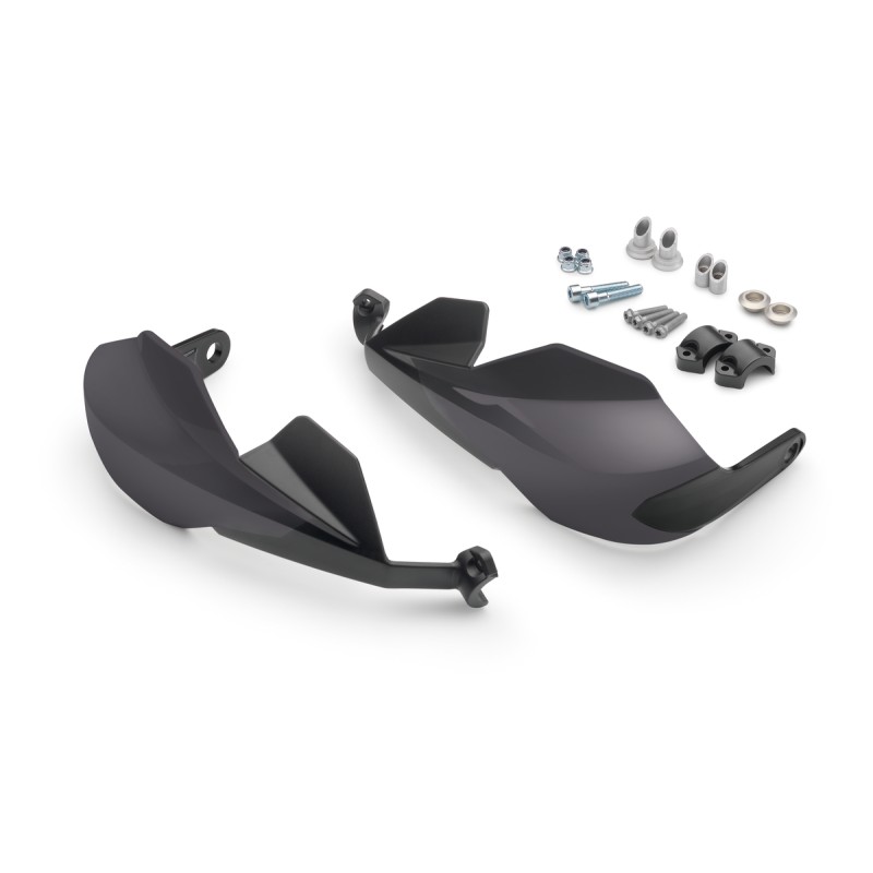 Kit de protège main FERMÉ Version HAUTE Noir pour Husqvarna TC/FC/TE/FE et 701 SM/END