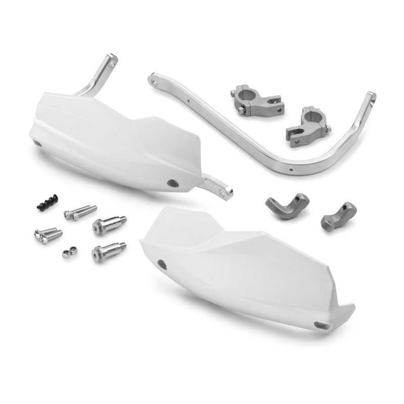 Kit de protège-main Aluminium Fermé Blanc pour Norden 901