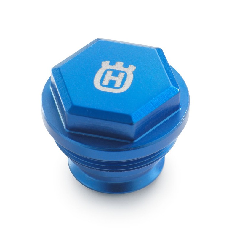 Carter de réservoir de liquide de frein anodisé Bleu TE/FE (22-25) HUSQVARNA