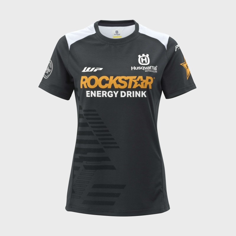 T-SHIRT FEMMEHUSQVARNA x ROCKSTAR "Woman Replica Team Tee" (2024)