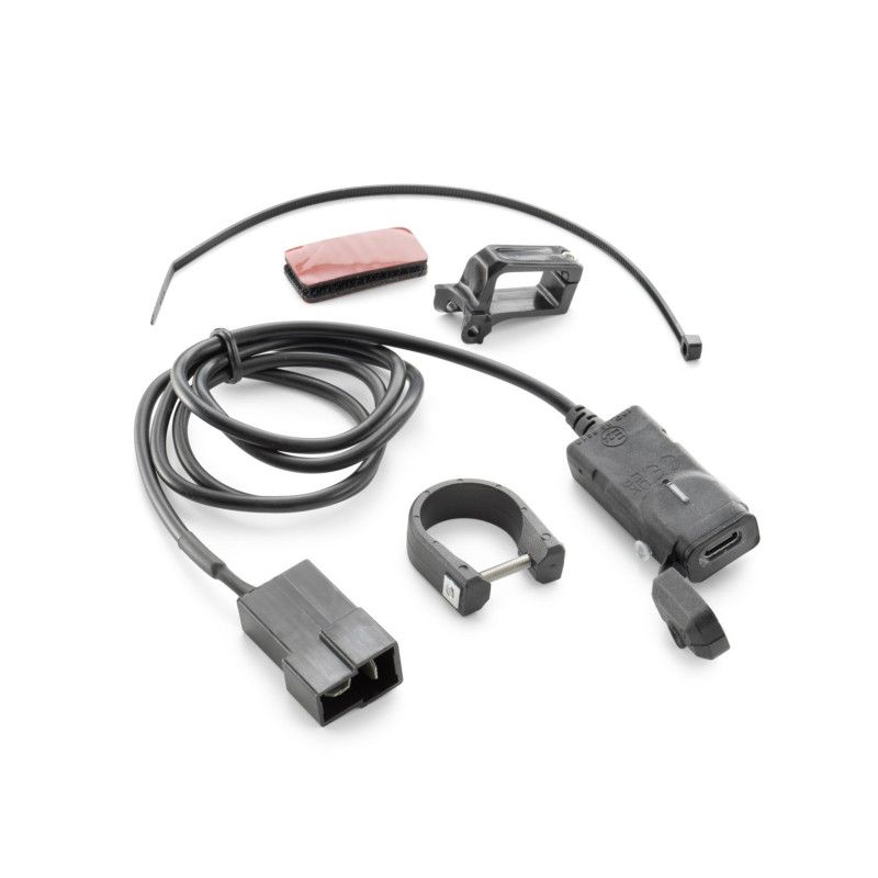 Kit de port de charge USB-C pour Husqvarna  SVARTPILEN / VITPILEN / SM / END