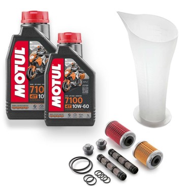 KIT VIDANGE MOTUL 10W60 pour Husqvarna 701 SUPERMOTO - ENDURO 