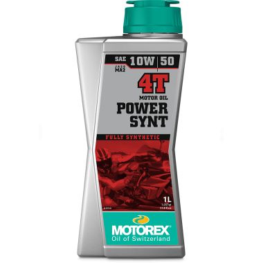 Huile Motorex Power Synth 4 Temps 10W50 1L