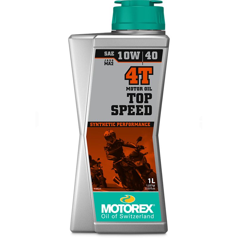 Huile Motorex Top Speed 4 Temps 10W40 1L