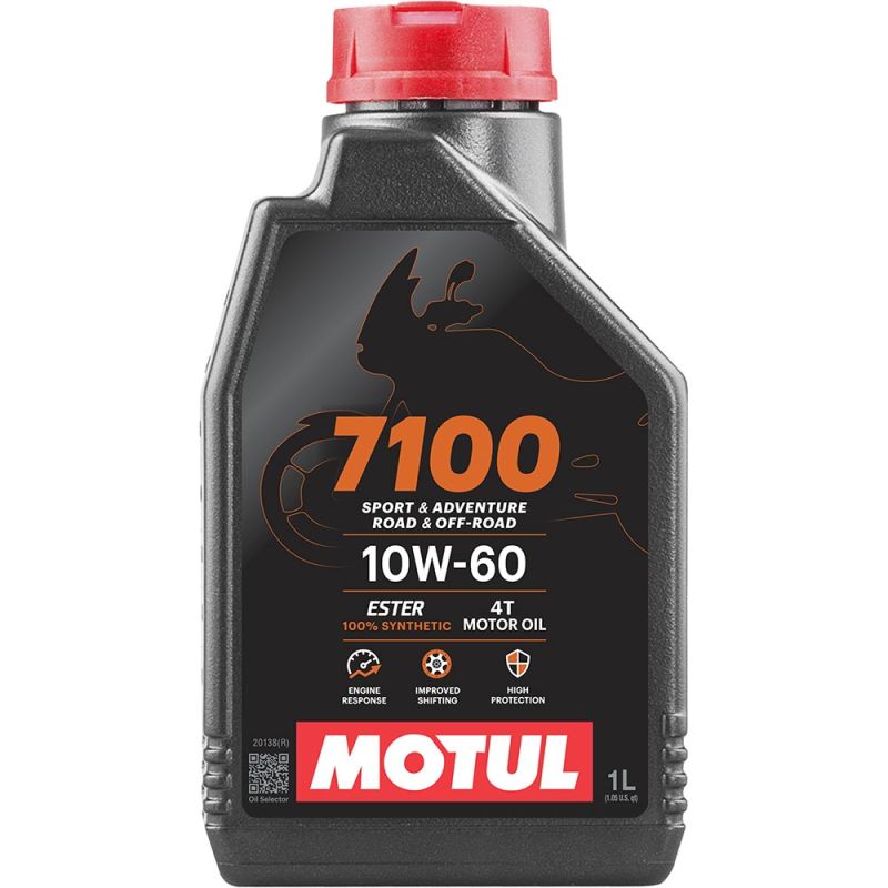 HUILE MOTUL 7100 4 TEMPS 10W60 (1L)