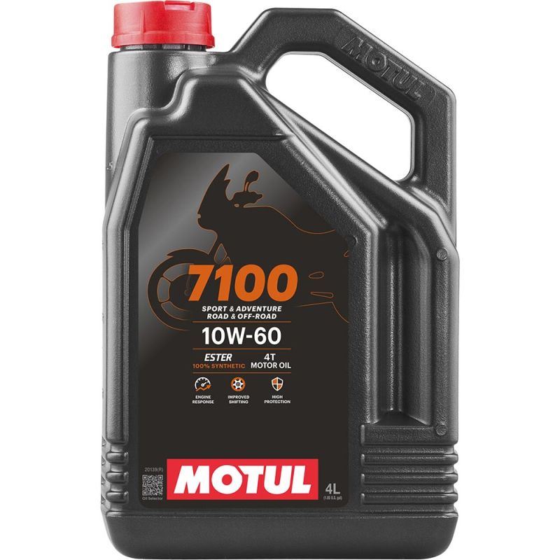 HUILE MOTUL 7100 4 TEMPS 10W60 (4L)