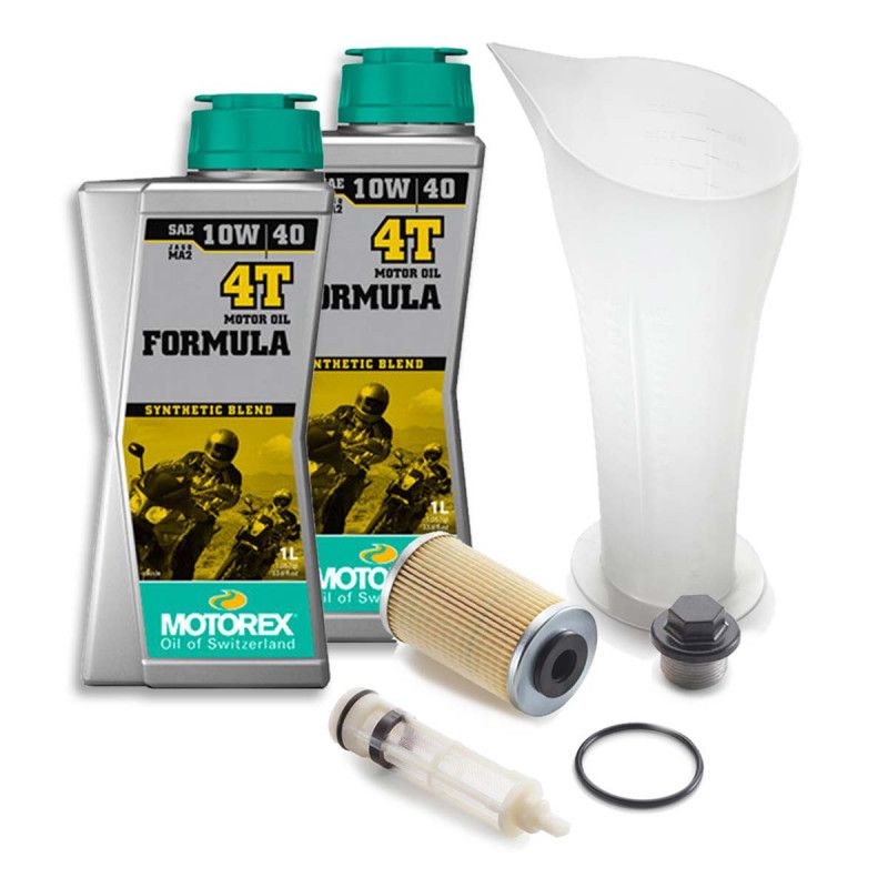 KIT VIDANGE MOTOREX 10W60 pour Husqvarna 125 Svartpilen (21-23) 