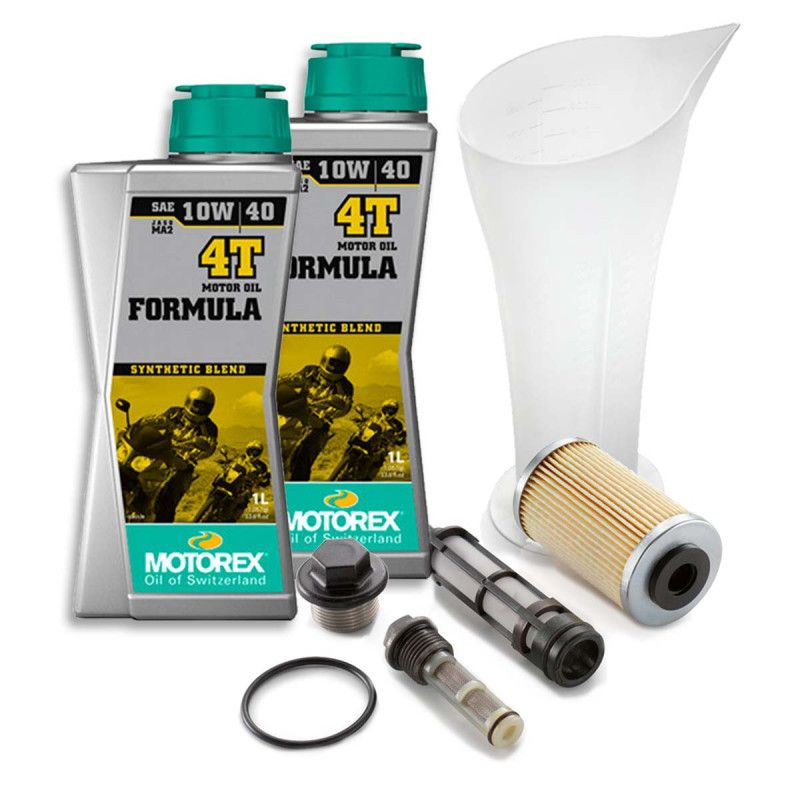 KIT VIDANGE MOTOREX 10W40 pour Husqvarna 401 Svartpilen - Vitpilen (18-23) 