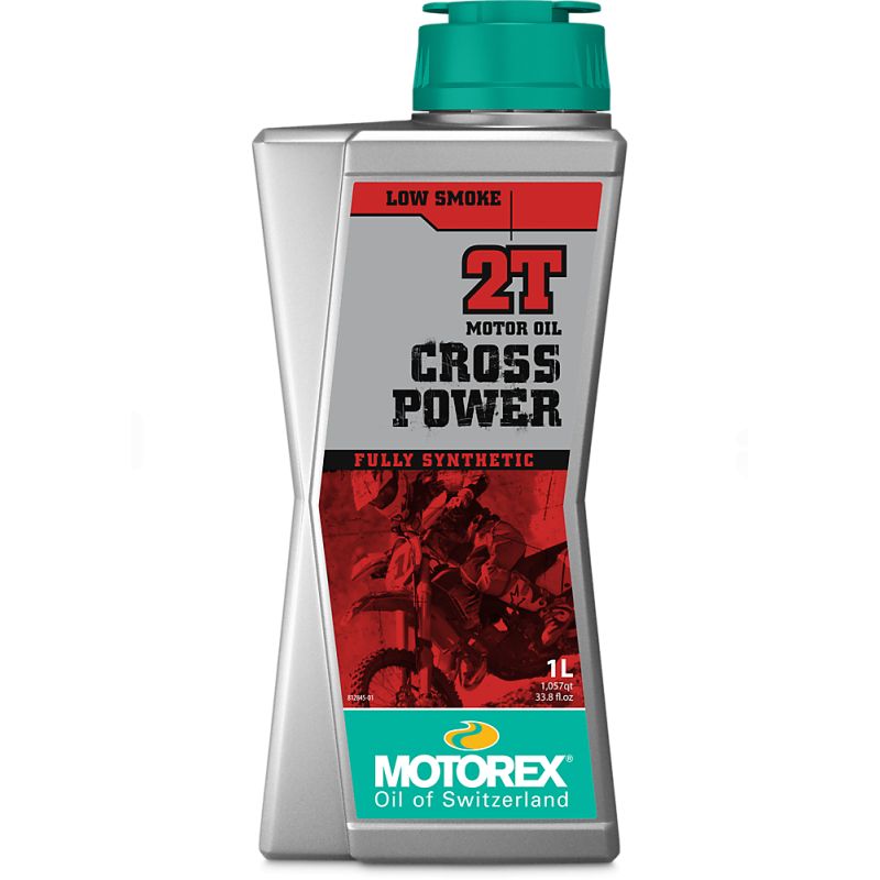 Huile Moteur Motorex Cross Power 2 Temps LOW SMOKE (1L)