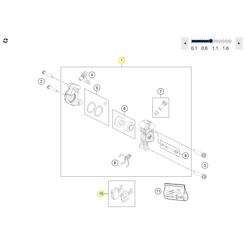 Plaquettes de Frein Avant/Arrière pour Husqvarna TC 50 (24+)