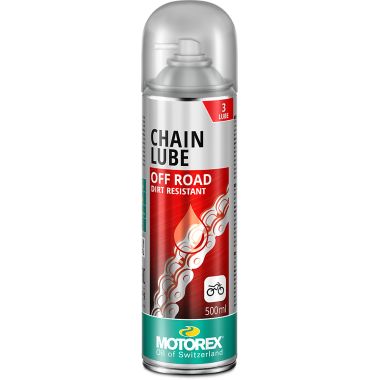 Lubrifiant de chaîne Motorex "Chain Lub" Motos Tout-terrain Husqvarna (500ml)