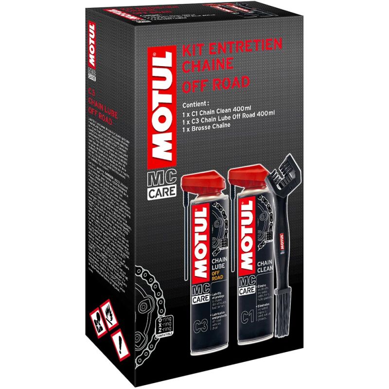 Kit entretien de Chaîne motos Offroad MOTUL