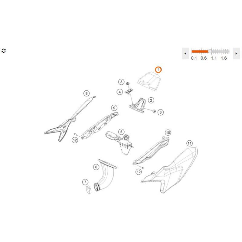 Filtre à Air origine pour Husqvarna TC 65 (24+)