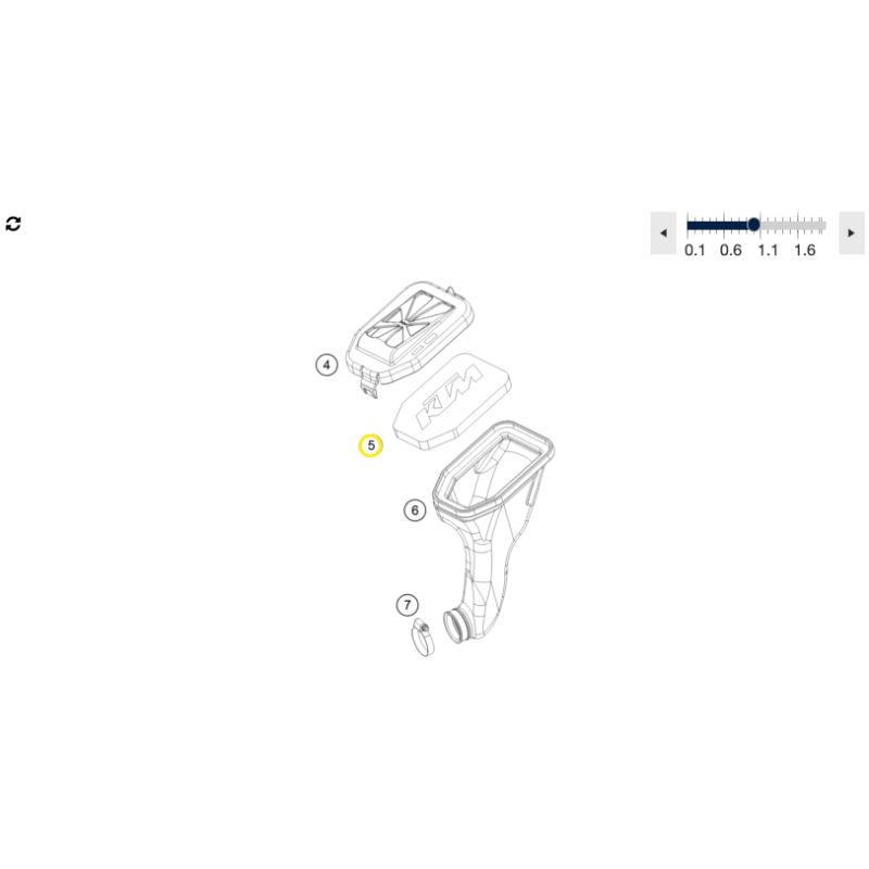 Kit de Filtre à Air pour KTM 50 SX (09-23)