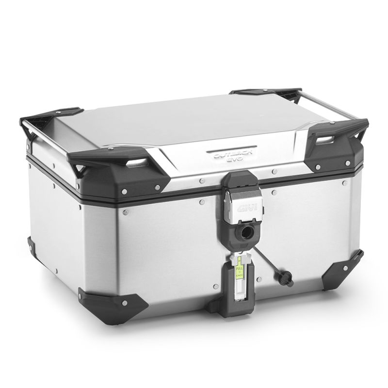 Topcase GIVI "TREKKER OUTBACK EVO SMART" Aluminium Gris (58L) pour KTM ADVENTURE et SUPER ADVENTURE