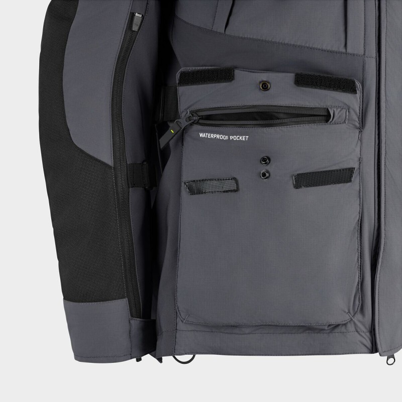 Veste moto Homme Husqvarna "Scalar V2" Grise (2025)