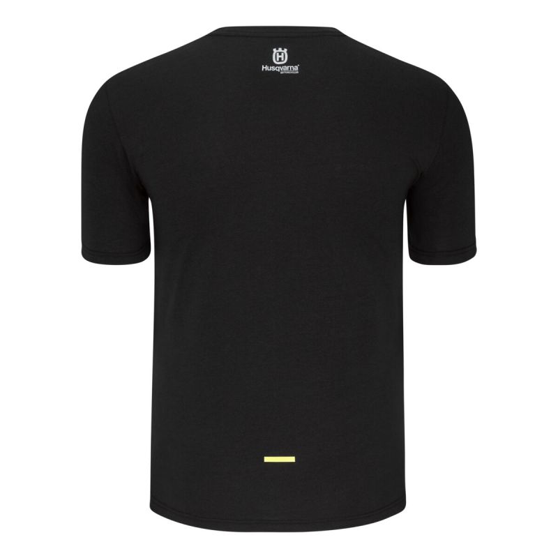 T-Shirt Homme Husqvarna "Gotland Tee" Noir HUSQVARNA