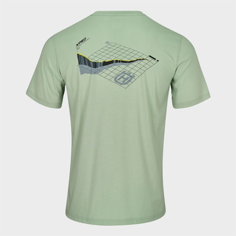 T-Shirt Husqvarna Narrative Tee Vert Homme | Style Moto Premium - 3HS26001620