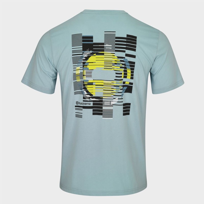 T-Shirt Husqvarna Accelerate Bleu Homme | Style Racing & Moderne - 3HS26001570