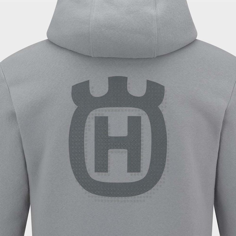 Sweat Husqvarna Horizon Hoodie Gris | Hoodie Moto Premium - 3HS260015803