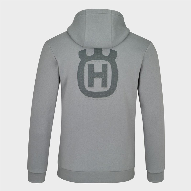 Sweat Husqvarna Horizon Hoodie Gris | Hoodie Moto Premium - 3HS260015803