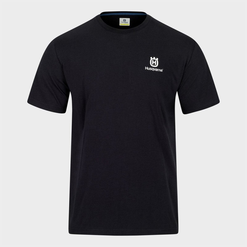 T-Shirt Husqvarna Dauntless Noir Homme | Style Moto Premium - 3HS260016303