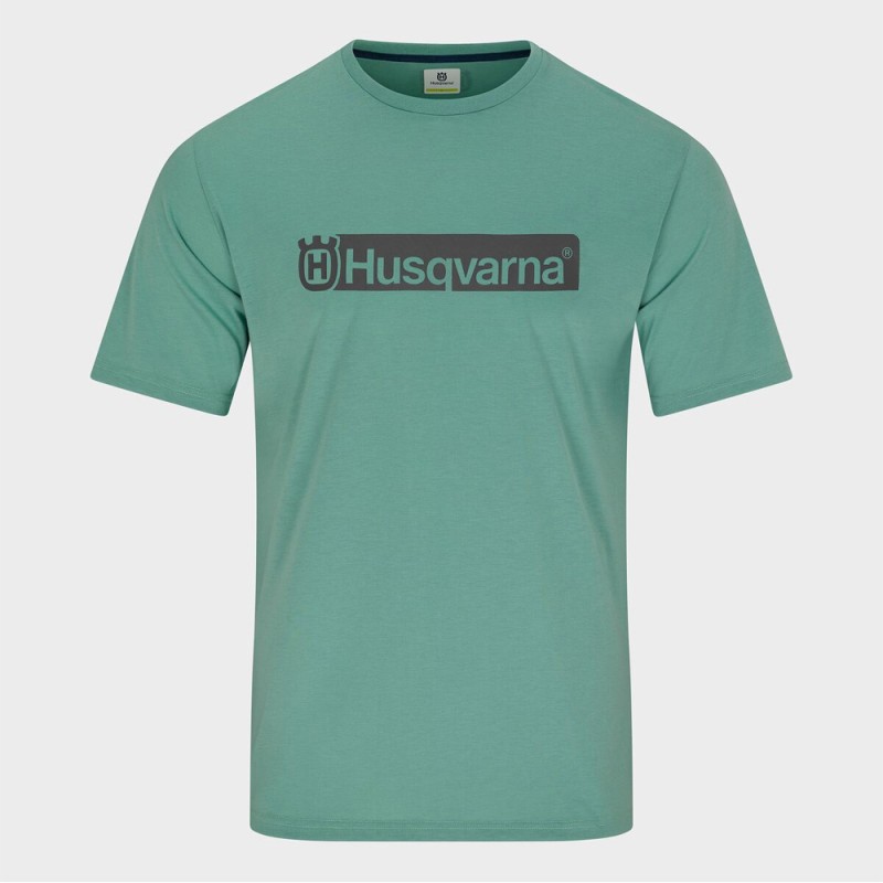 T-shirt Homme Husqvarna Origin Green - 3HS260026803