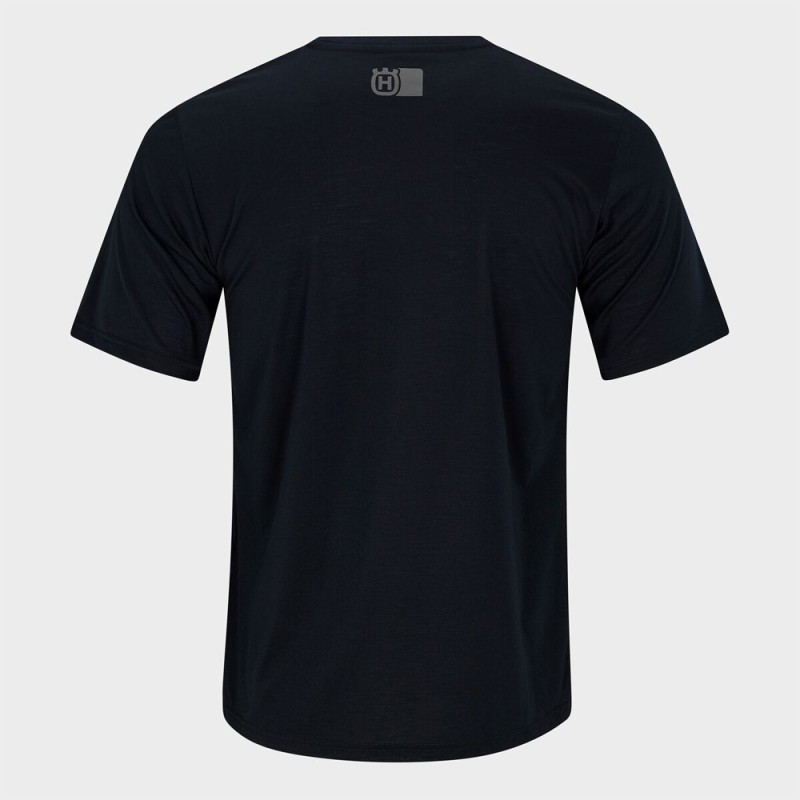 T-shirt Homme Husqvarna Origin Navy - 3HS260026603