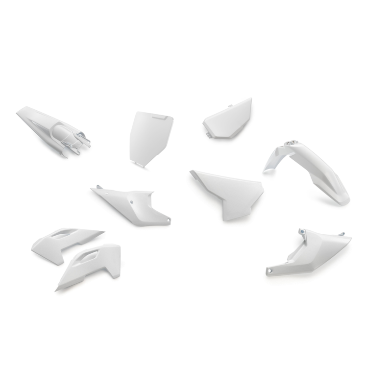 Kit de pièces en plastique Blanc pour Husqvarna TC/FC (23+) et TE/FE (24+)