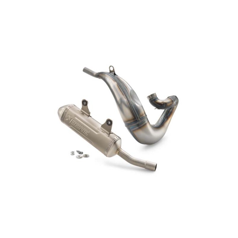 Système d'échappement 2 temps Factory Racing pour HVA TC 250/300 (2023+) AKRAPOVIC