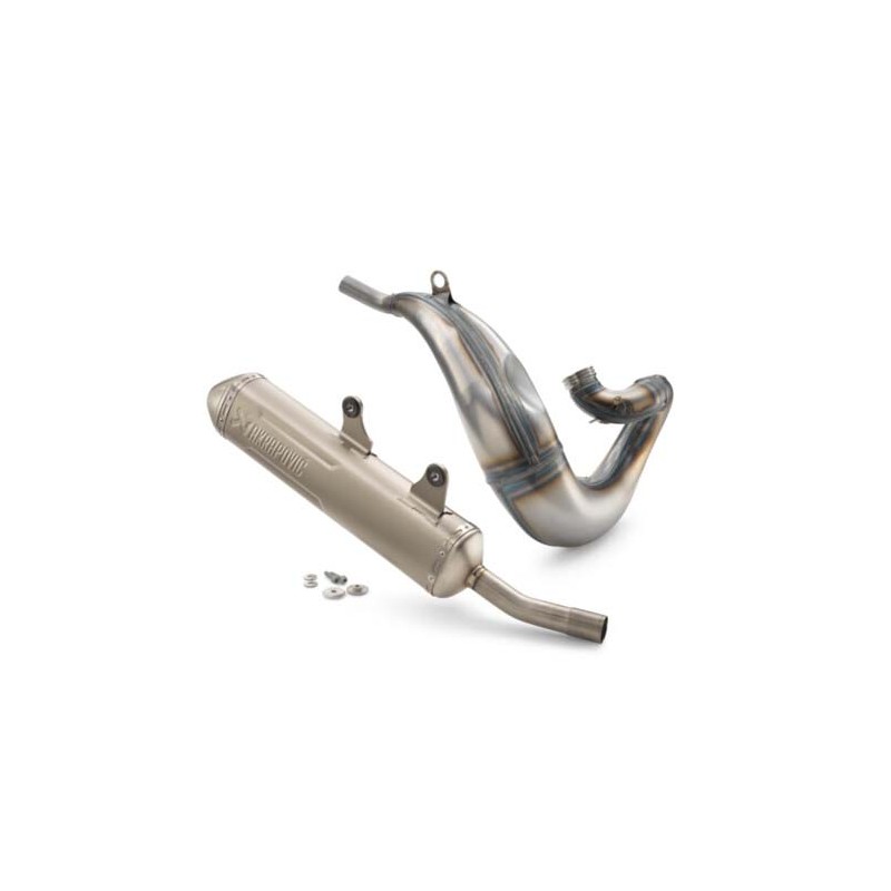 Système d'échappement 2 temps Factory Racing pour HVA TE 250/300 (2024+) AKRAPOVIC