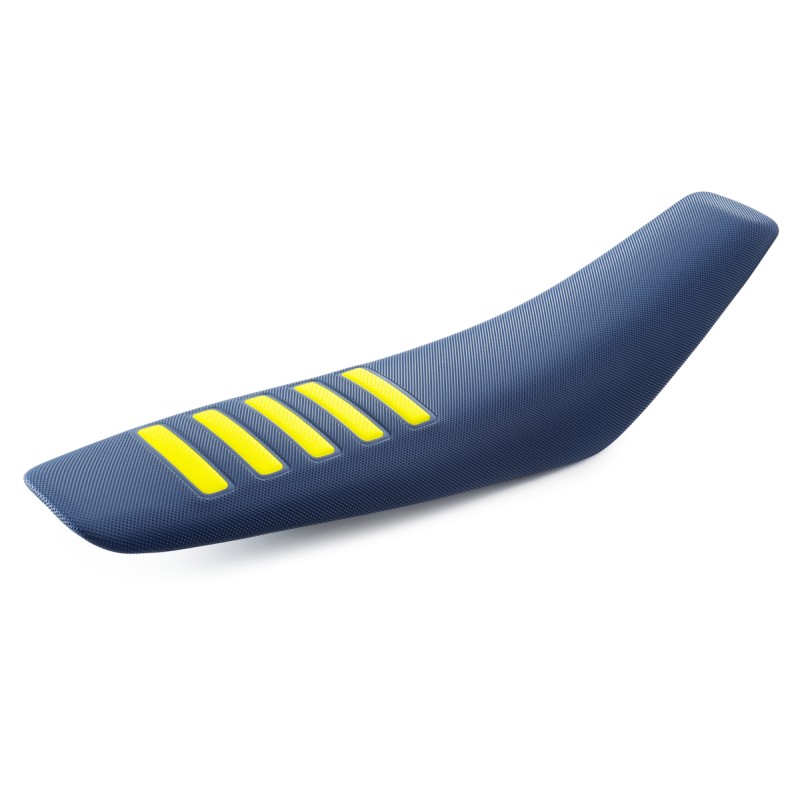 Selle Wave Bleu/Jaune pour Husqvarna TC/FC (19-22) et TE/FE (20-23)