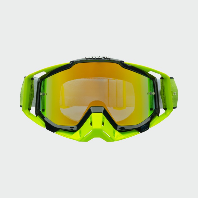 MASQUE CROSS HUSQVARNA "Racecraft+ Goggles" Jaune By 100%©