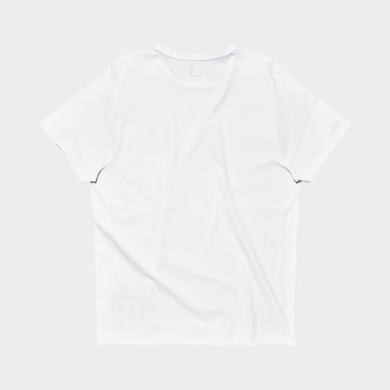 T-shirt Homme Husqvarna "Inventor Tee" Blanc