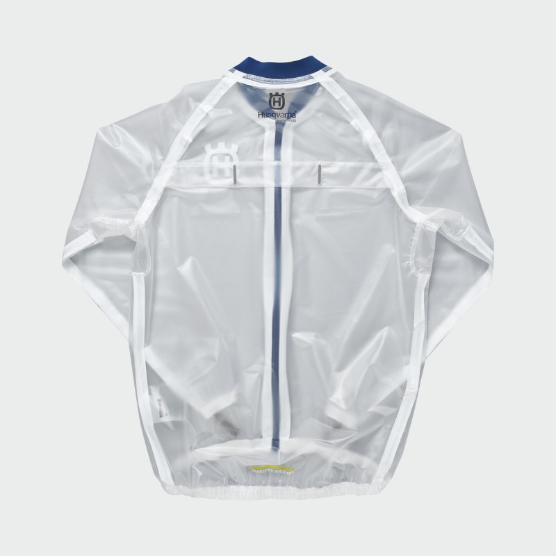 Veste de pluie moto Husqvarna "Rain Jacket Transparent"